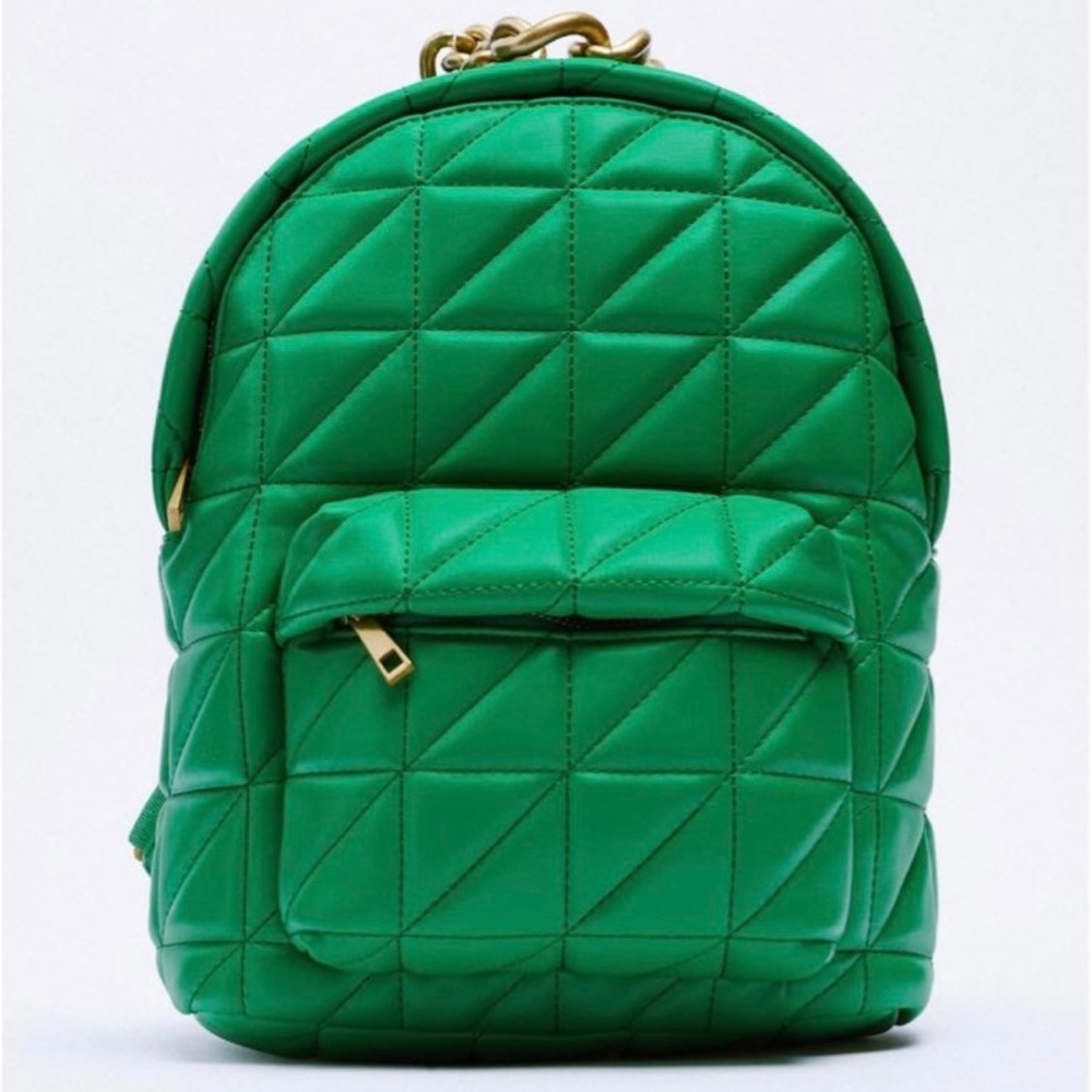 Zara Emerald Green Backpack